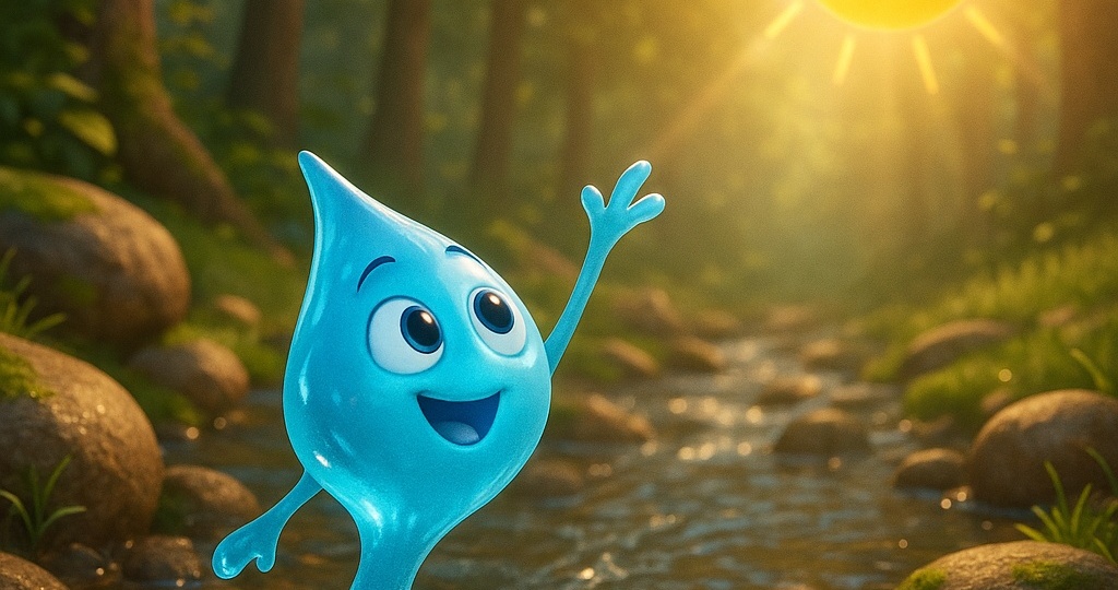 Удивительная сказка о Капельке