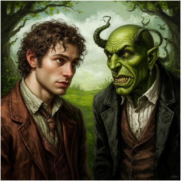 Сгенерировано ИИ- зависть переходящая в злость.