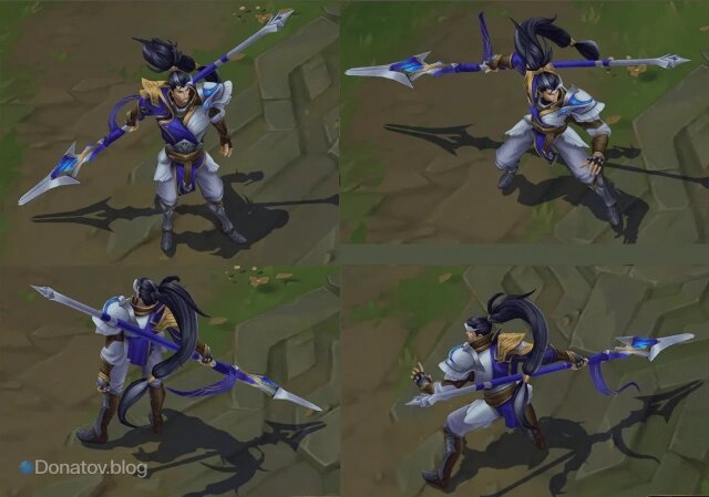    Обновленная модель Ксин Жао в League of Legends