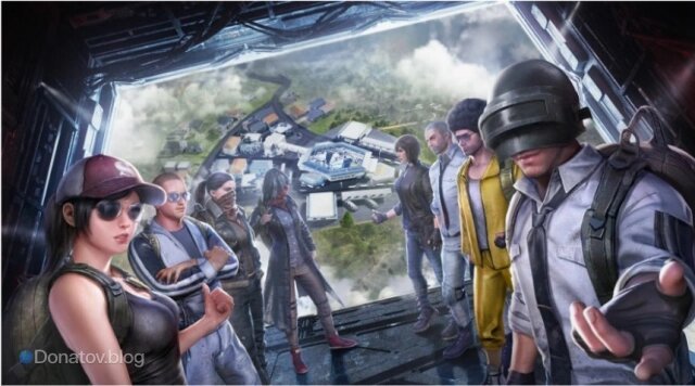    Коллаж в PUBG Mobile