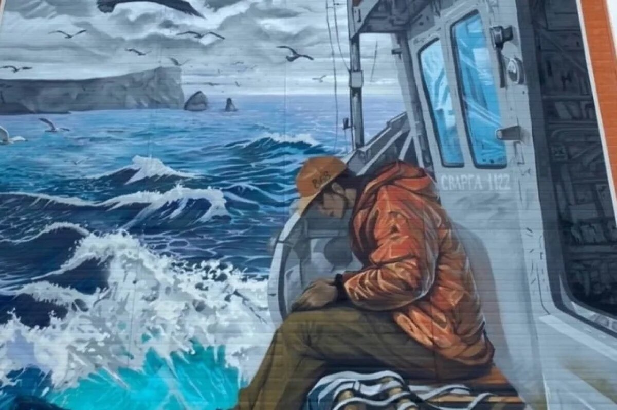    Новые граффити украсили дома Петропавловска-Камчатского