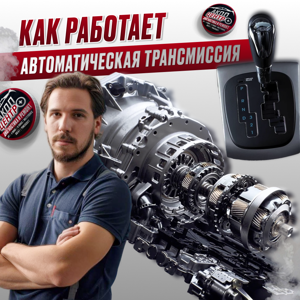 Как работает автоматическая трансмиссия (АТ)