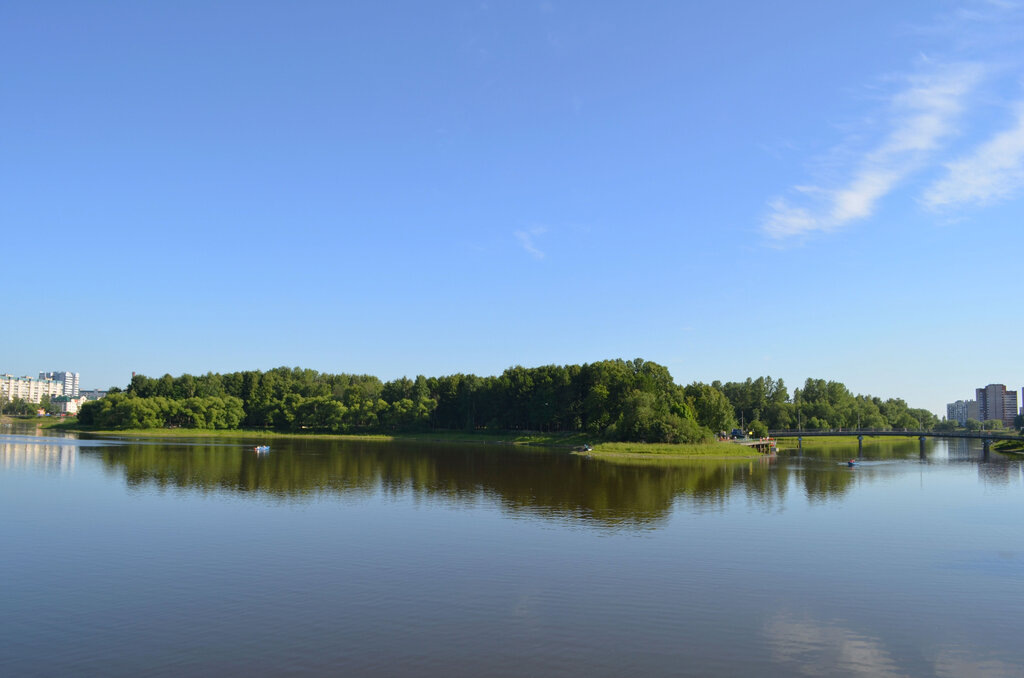 Парк Чухонка на острове