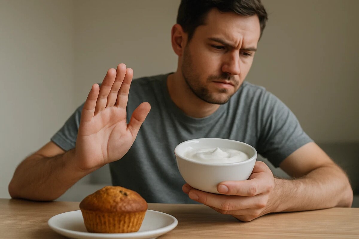 Мужчина за столом