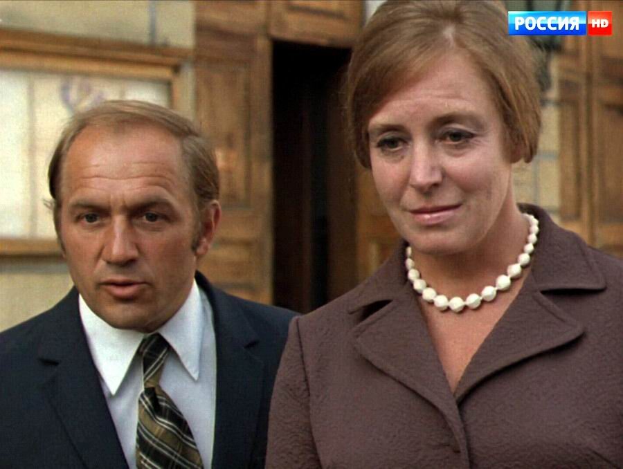    Лев Дуров и Ирина Кириченко. Кадр из фильма «Странные взрослые», 1974 г.