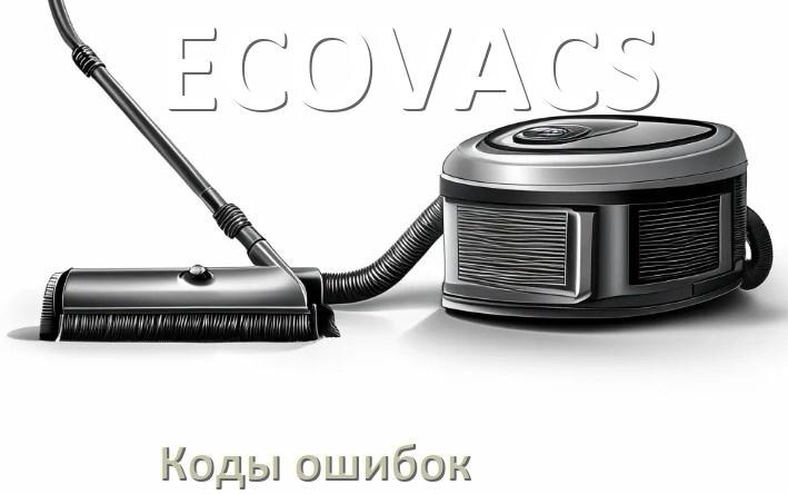 
Пылесос ECOVACS ошибка 1, E10, 10, F5, 3, 18, E12, 5