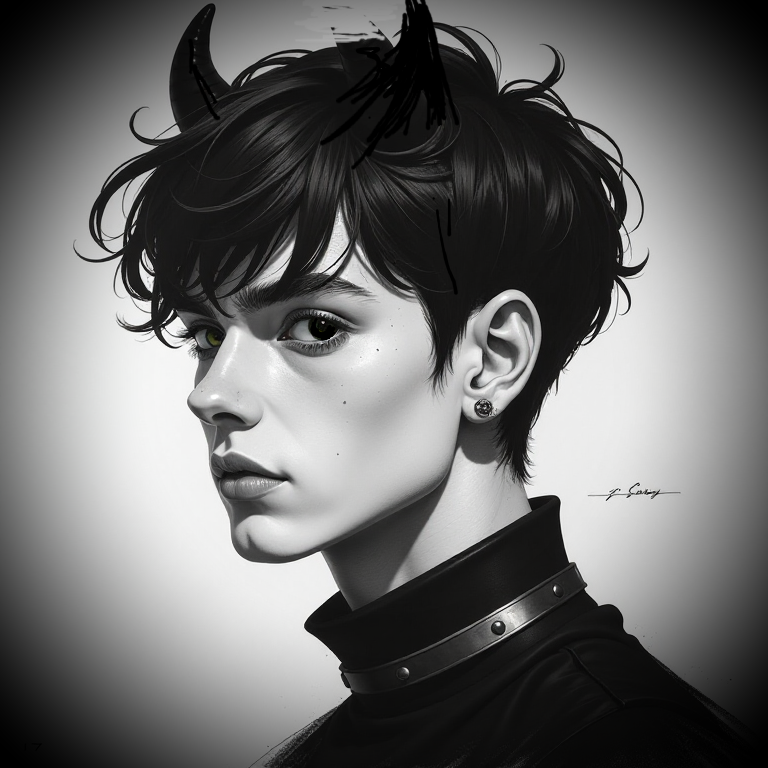 Сгенерировано ИИ. Бес Гисбот 