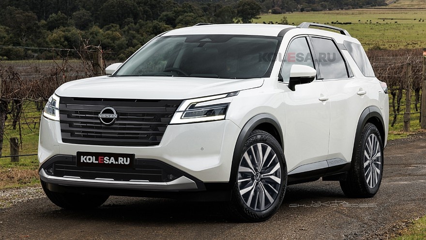    Рендер нового Nissan Pathfinder