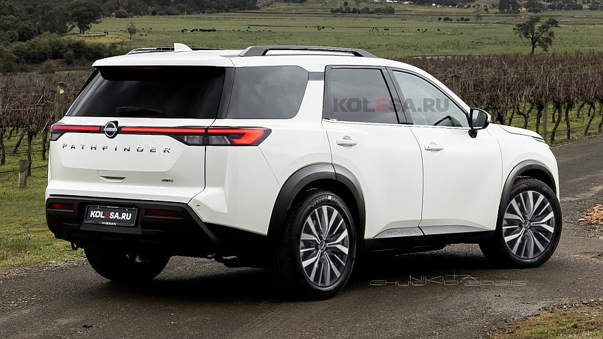    Рендер нового Nissan Pathfinder