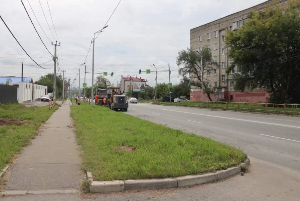   В Хабаровске за три дня отремонтируют улицу Шелеста по поручению мэра