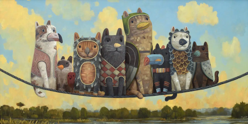 «Найти свою стаю». Источник: nathan-durfee.squarespace.com