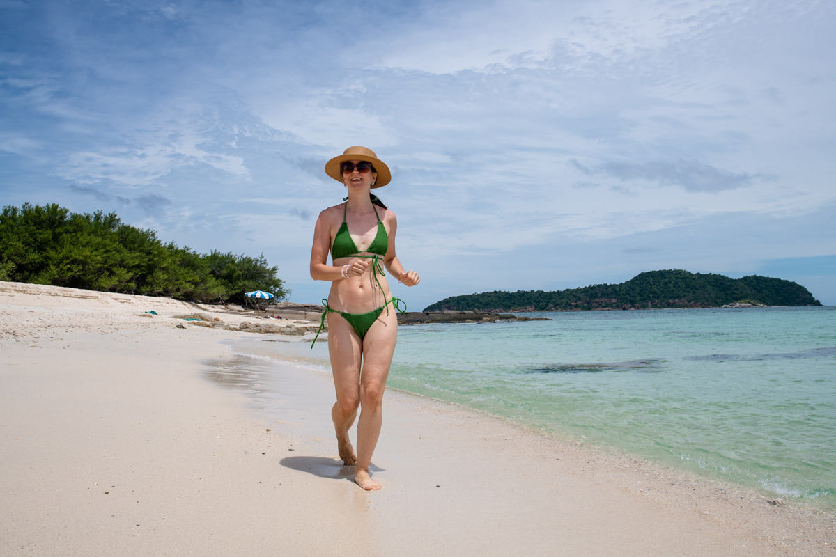 Песчаный пляж. Фото из личного архива