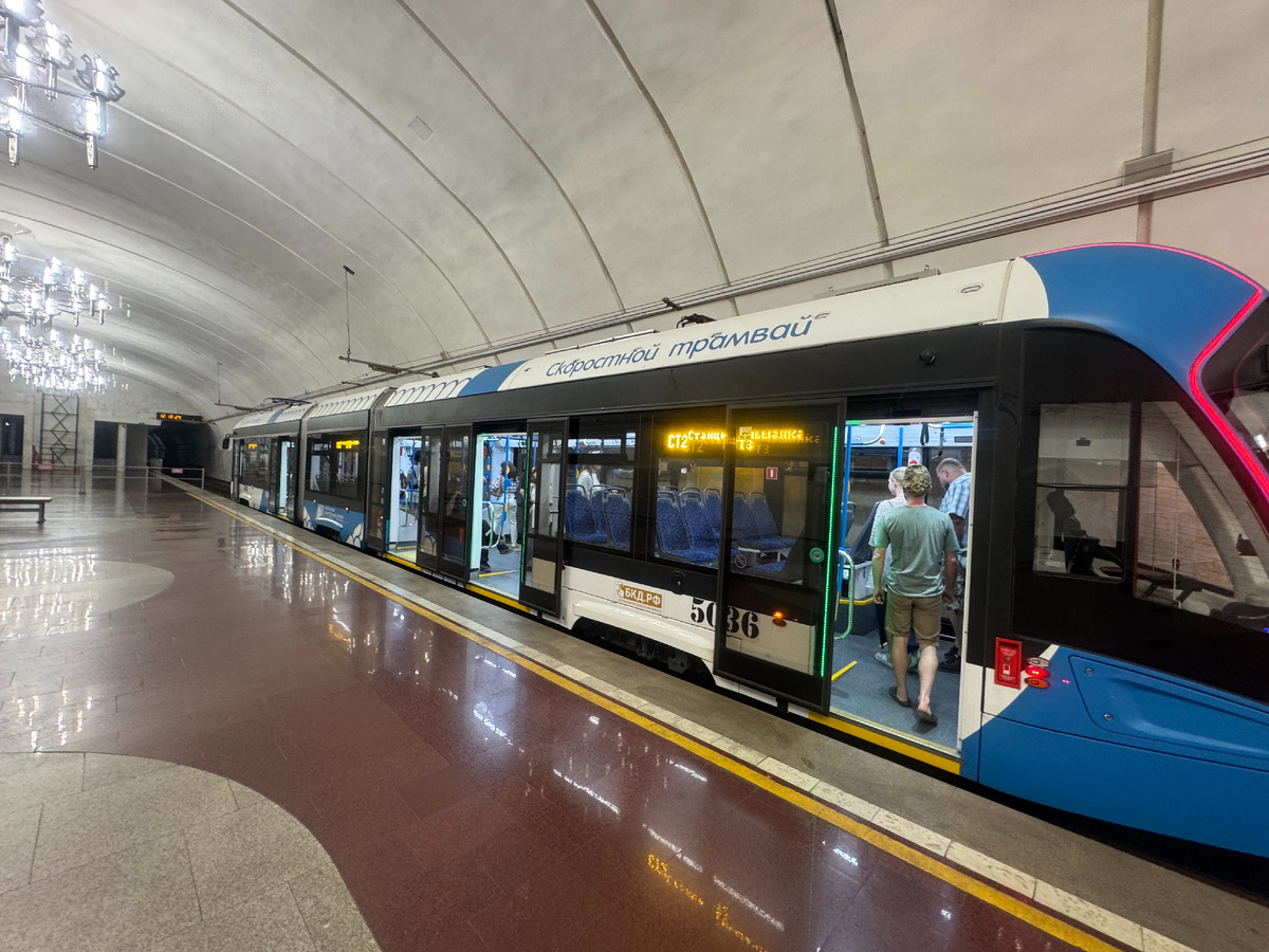 Волгоградский метротрам.
