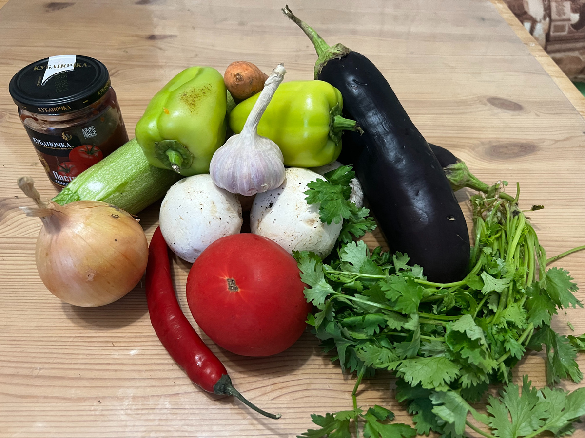 Овощи для рагу