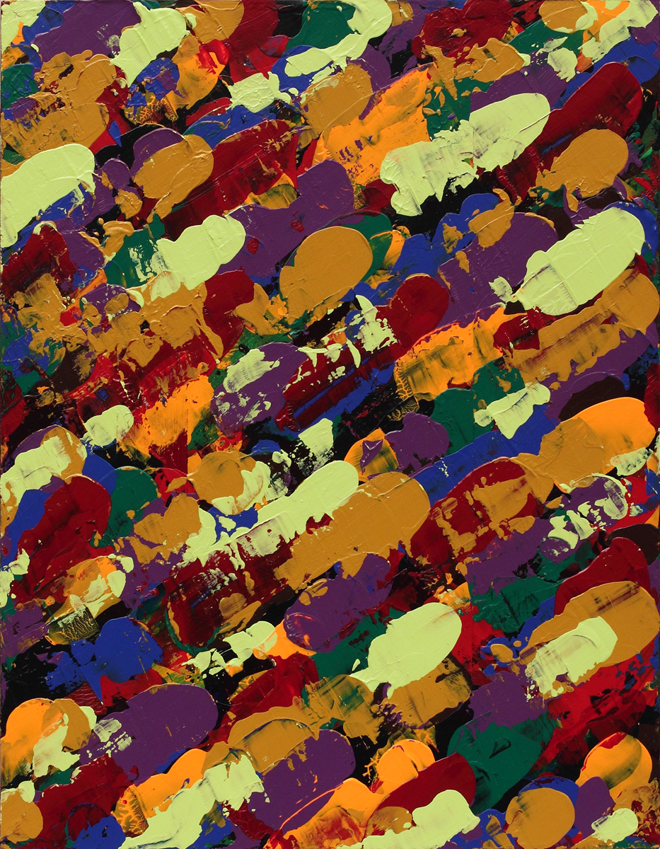 Полуденный сон зубра в восходящих потоках солнечного ветра (С) 0057 - доска - акрил 02 Х 28 Х 36,5