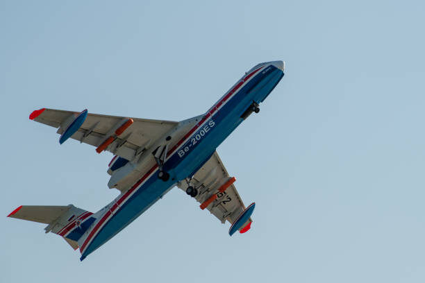 На этом авиасалоне можно посмотреть всякое, и в их числе, ещё на его предшественнике, были самолёты Бе-200!