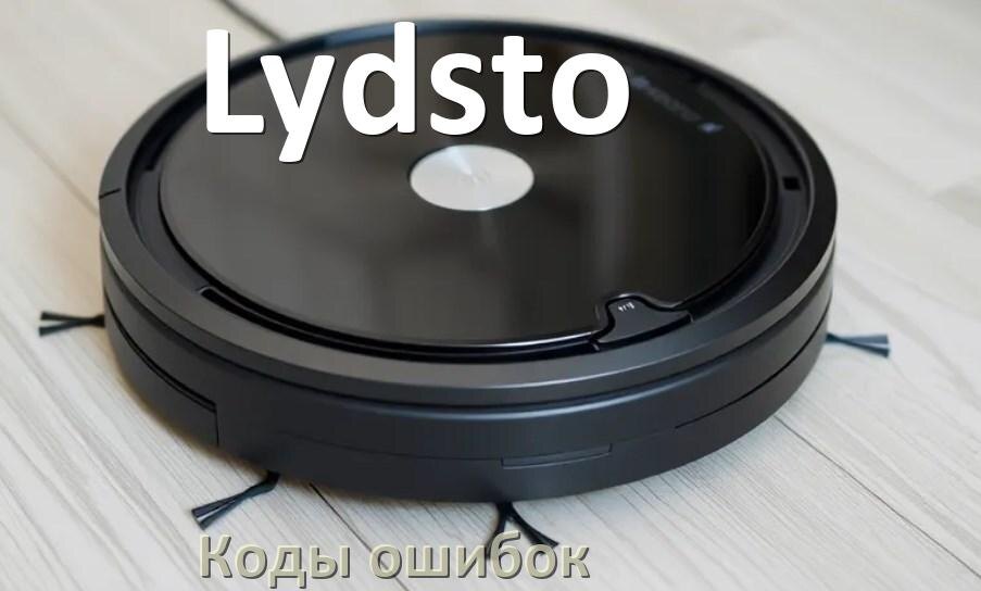
Робот пылесос Lydsto ошибка 1, E10, 10, 12, 5, 14, 18, 6
