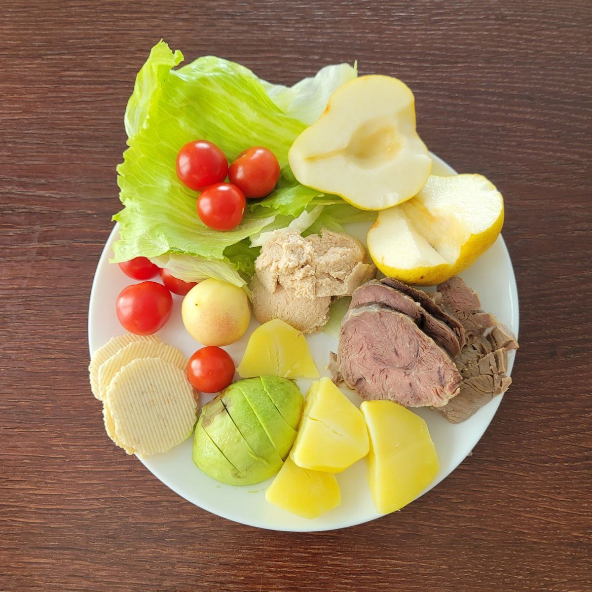 Я тебя слепила, из того, что было.