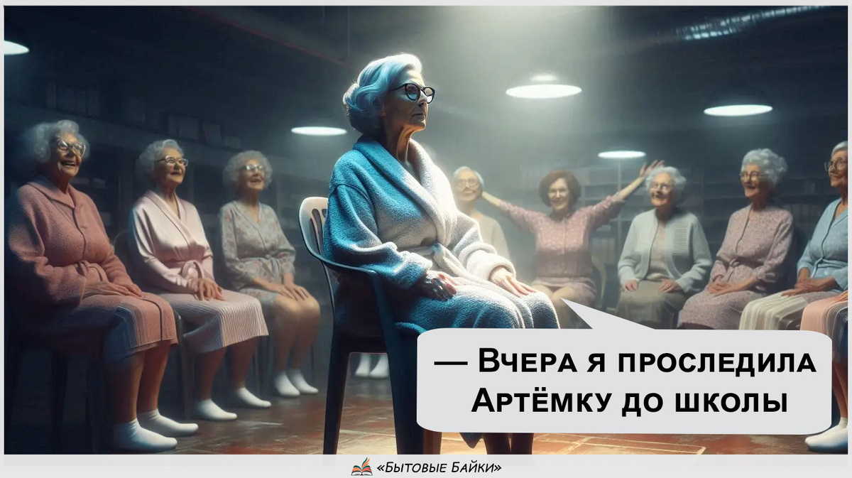 Общество анонимных бабушек - Рассказ