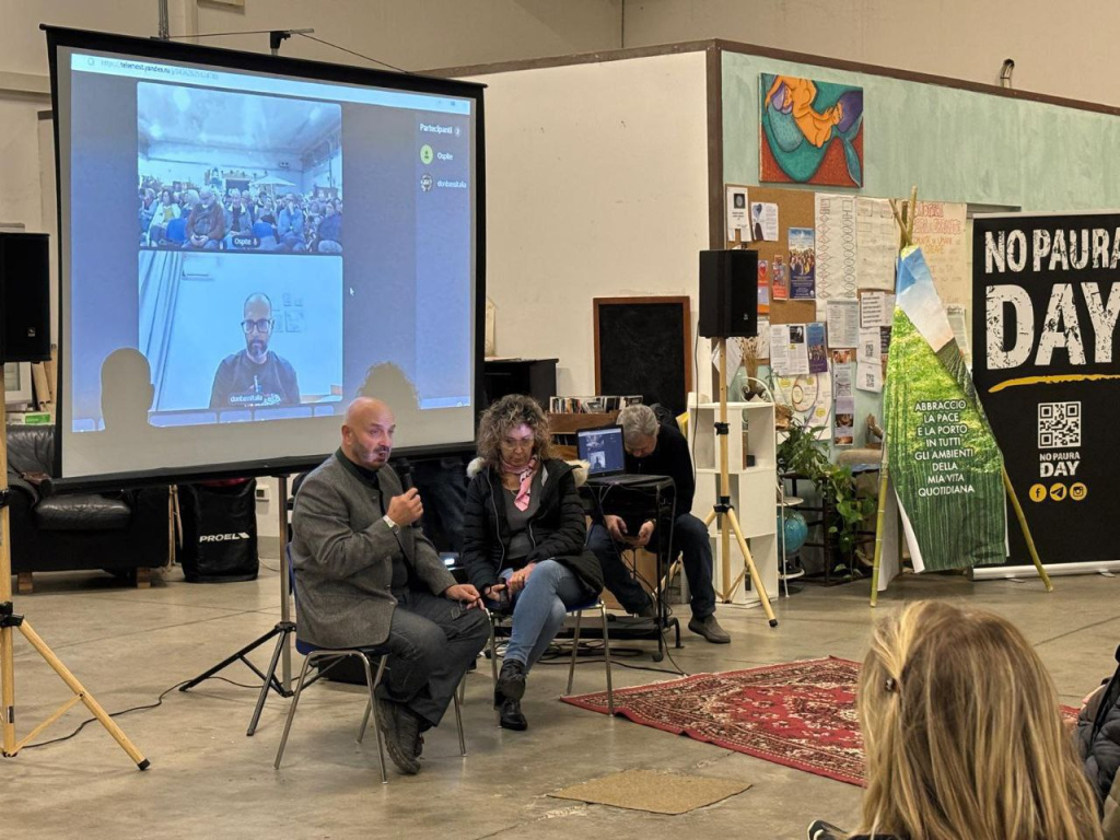 На презентации фильма RT, Италия