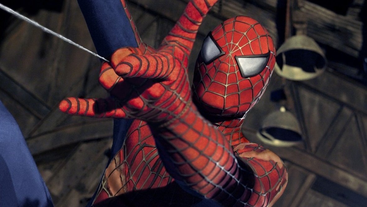    Кадр из фильма «Человек-паук 2», реж. Сэм Рэйми, Columbia Pictures, Marvel Enterprises, Laura Ziskin Productions