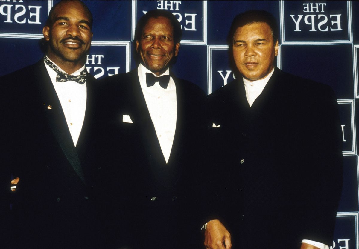 Эвандер Холифилд с Мухаммедом Али