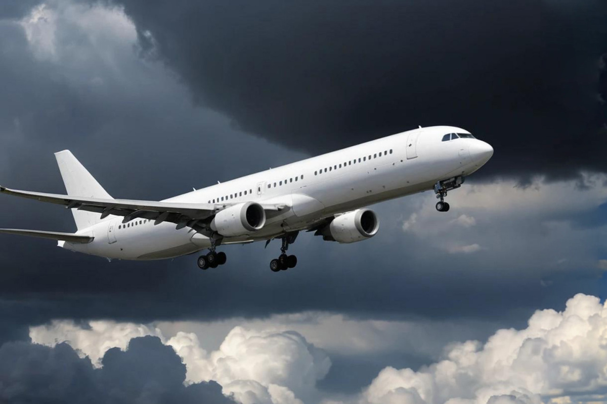 В Храброво задерживаются и отменяются московские рейсы.  Фото: Изображение сгенерировано нейросетью Kandinsky 3.1