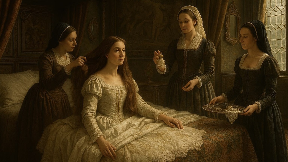 Утро придворной дамы