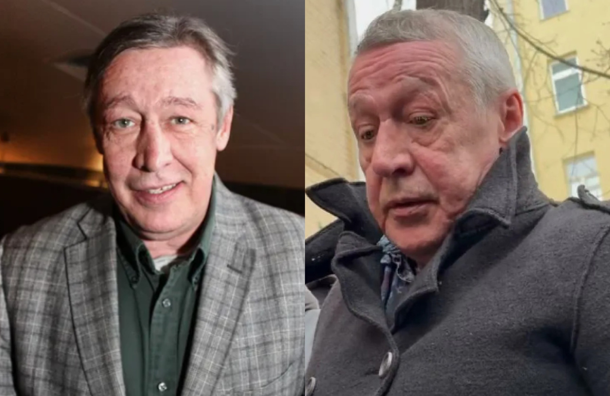 на фото Михаил Ефремов 