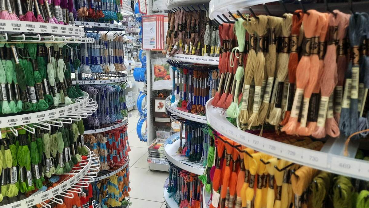 Мулине в хобби-маркете