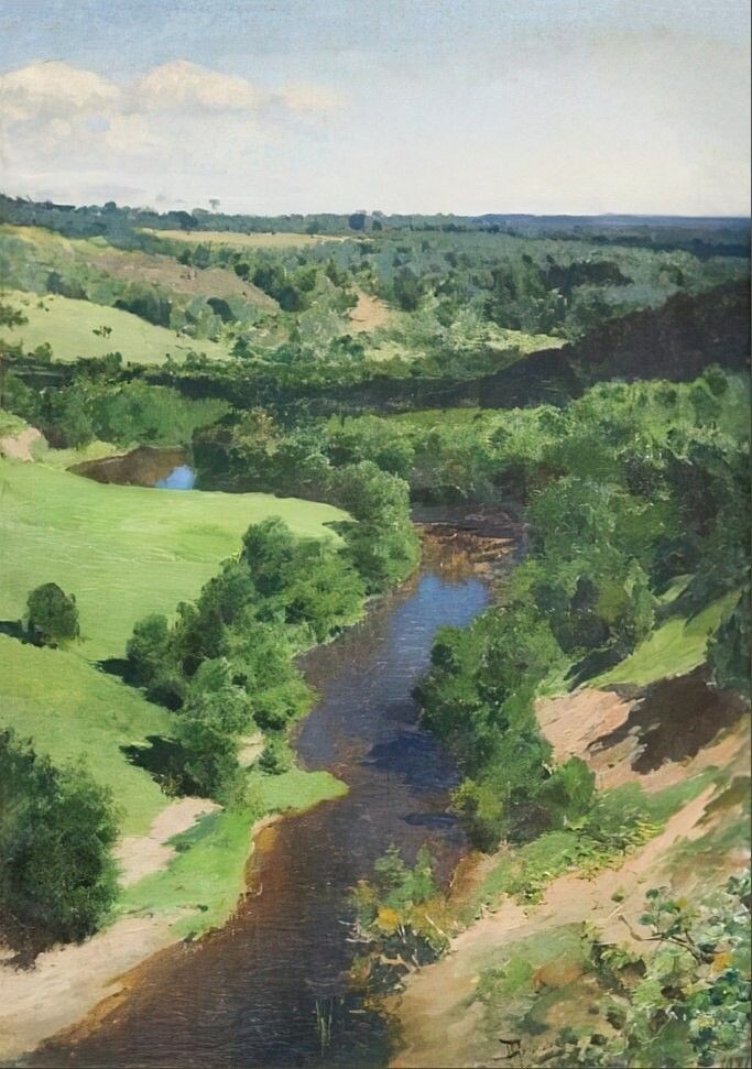 "Река Воря" 1881г.