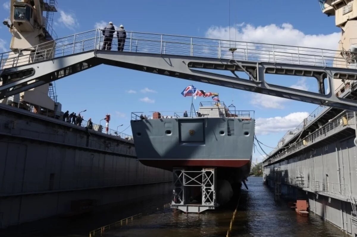    Боевой корабль войдет в состав Тихоокеанского флота.