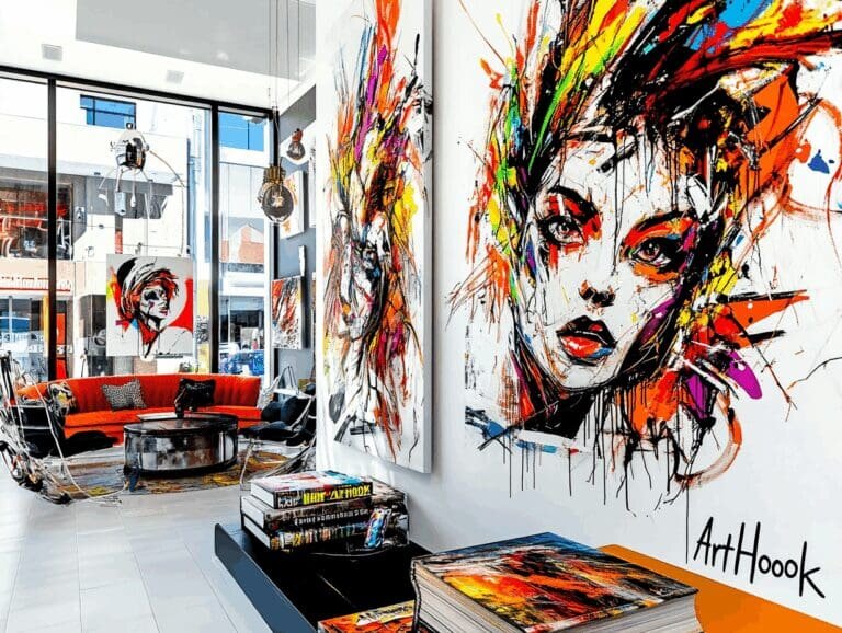    Картины для офиса: как современное искусство вдохновляет и трансформирует рабочее пространство Art-Hook.Ru