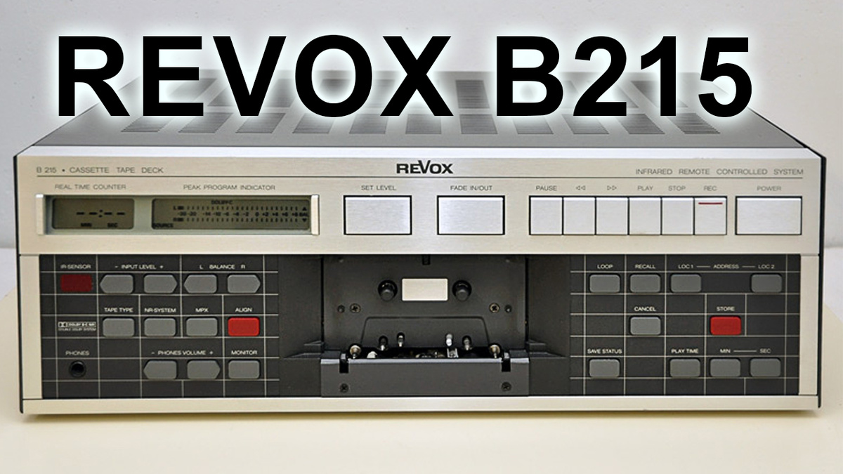 ReVox B215 — кассетная дека HI FI