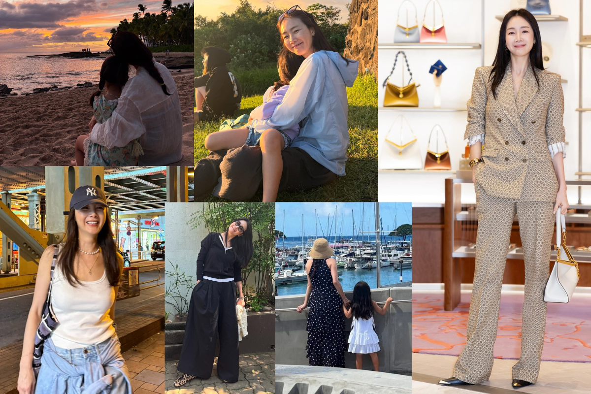 Чхве Чжи У с дочкой