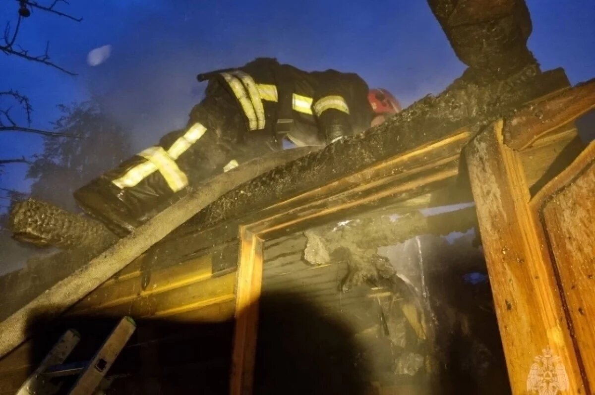    За сутки в Тверской области потушили две бани