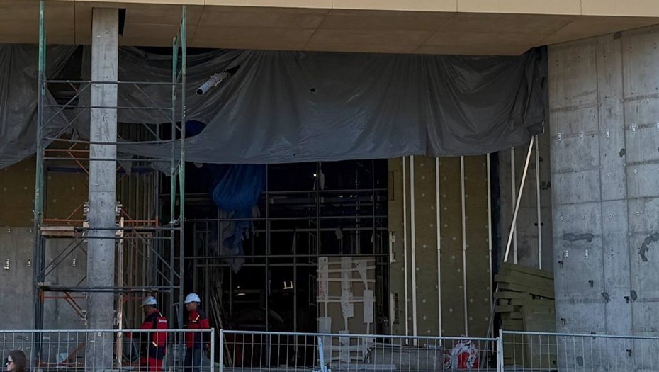    Процесс строительства станции метро "Путиловская" Автор фото: t.me/podzemnik_spb