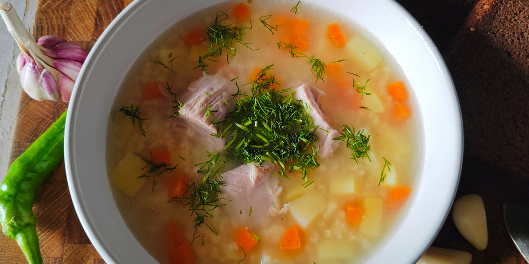 Суп-кулеш на свинине