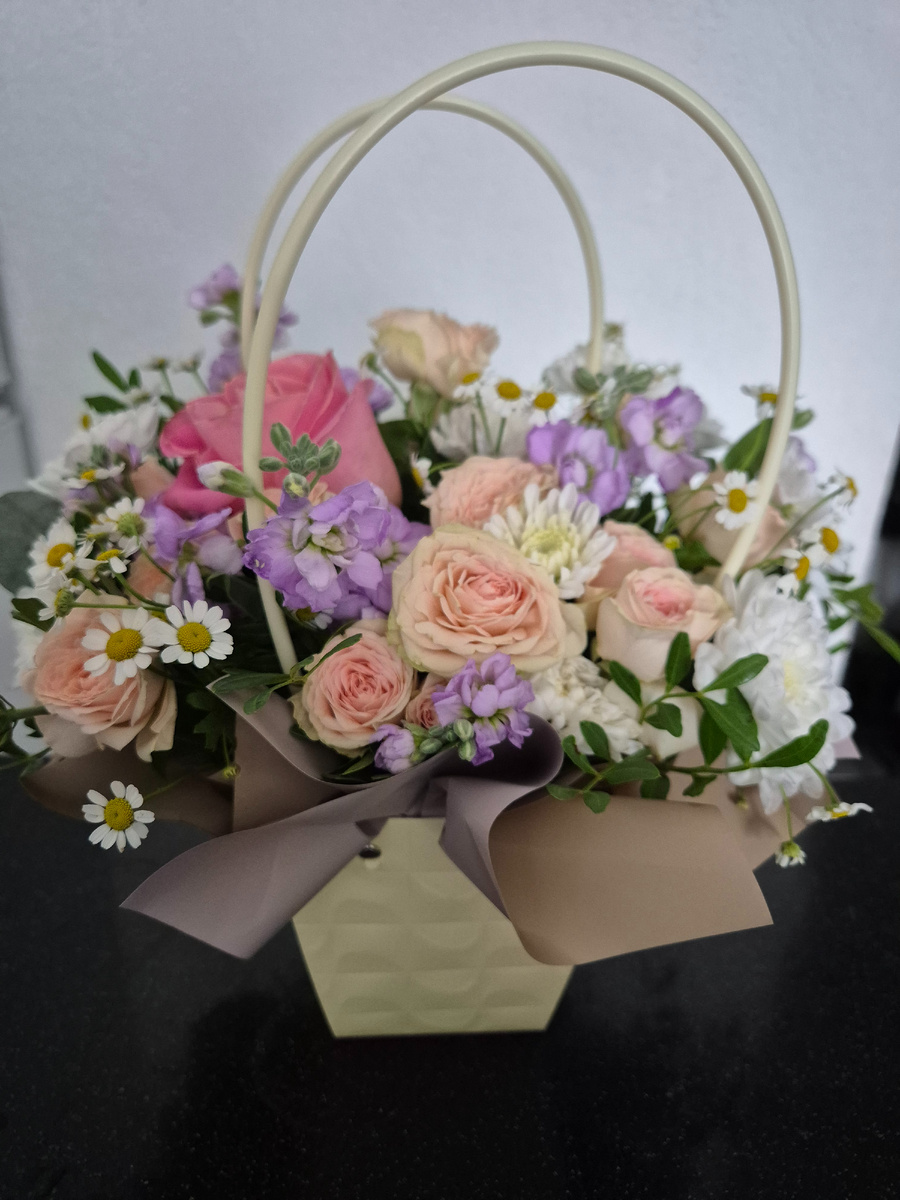 Букет от папы