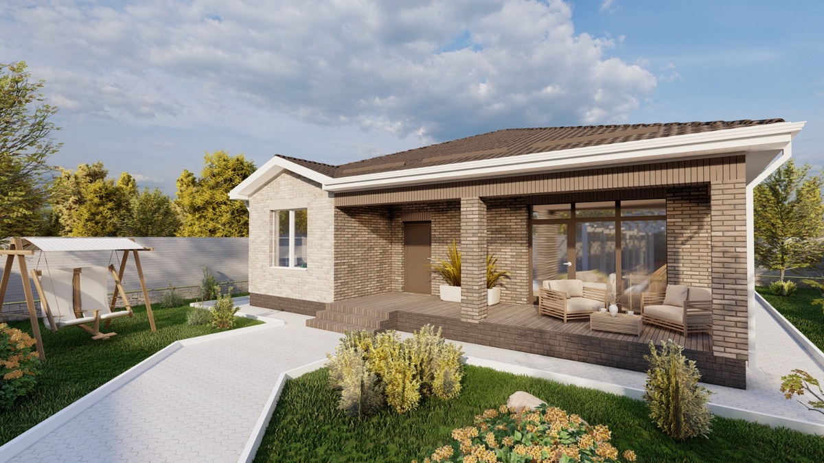 Проект разработан архитектором ООО "СК "Домовой" (г. Краснодар)