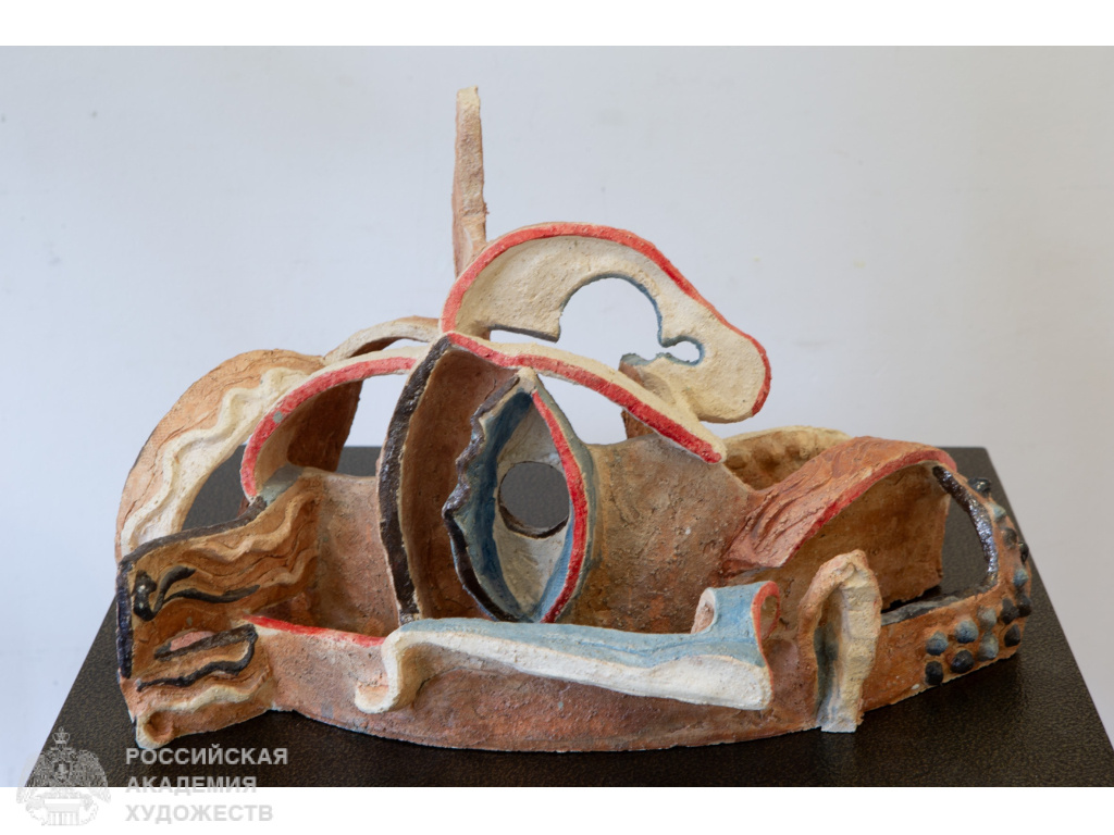 Фрагмент экспозиции «Мифотворения» Натальи Опиок в Российской академии художеств. Фото: Виктор Берёзкин, пресс-служба РАХ.