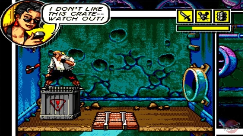Скриншот из игры Comix Zone