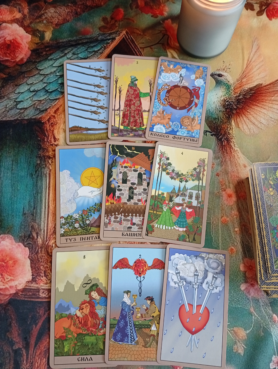 Полный вид расклада 