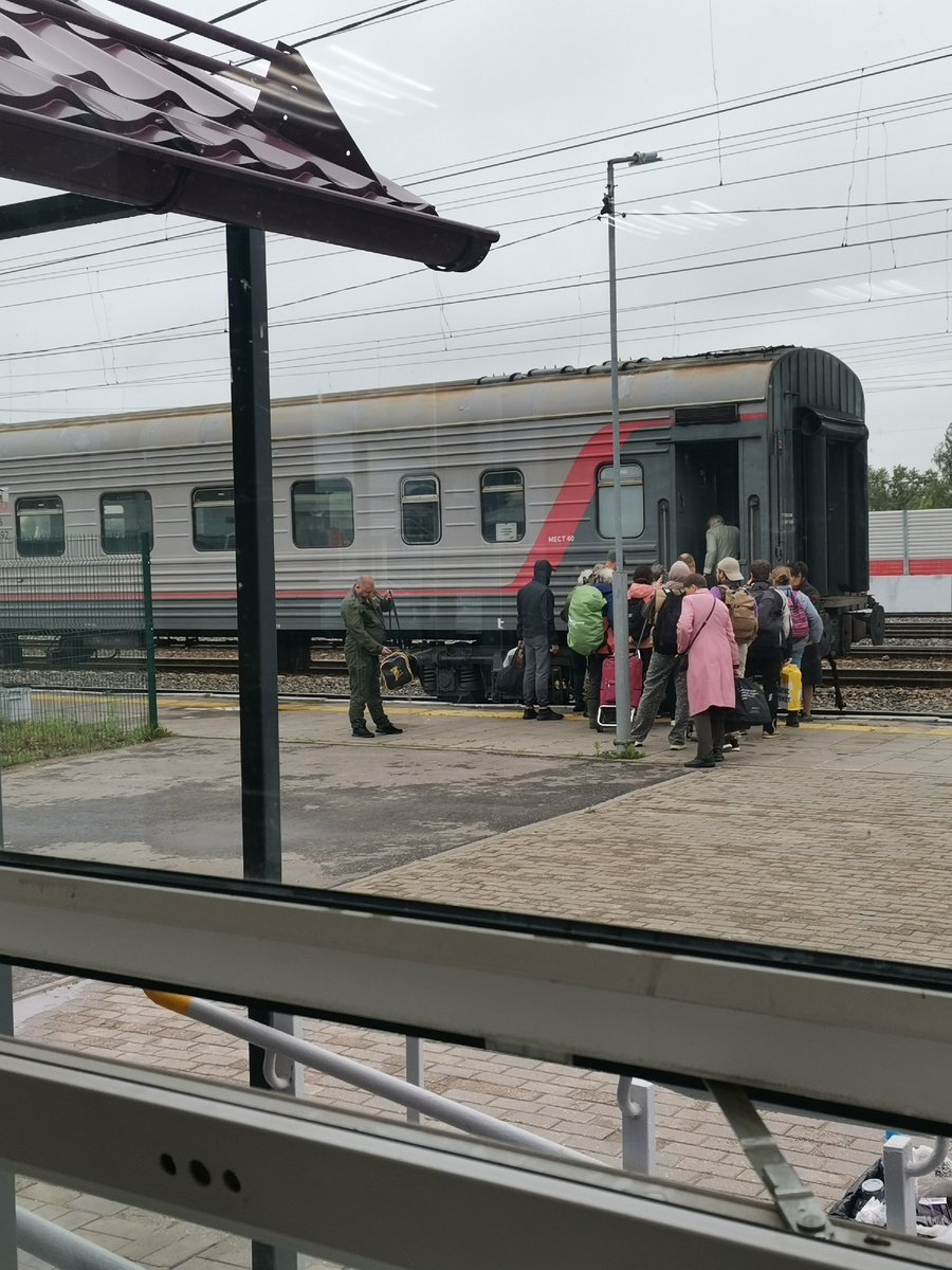 Пересадка на внутреннюю электричку