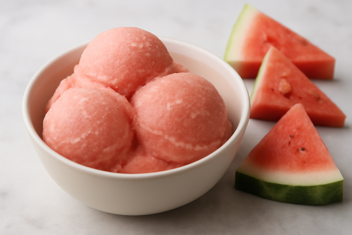 арбузный сорбет