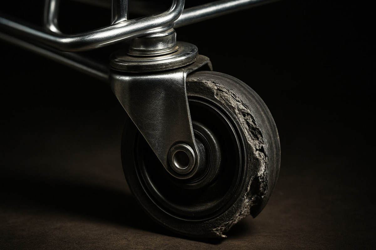    Неужели супермаркеты специально ломают тележки, чтобы мы тратили больше денег?