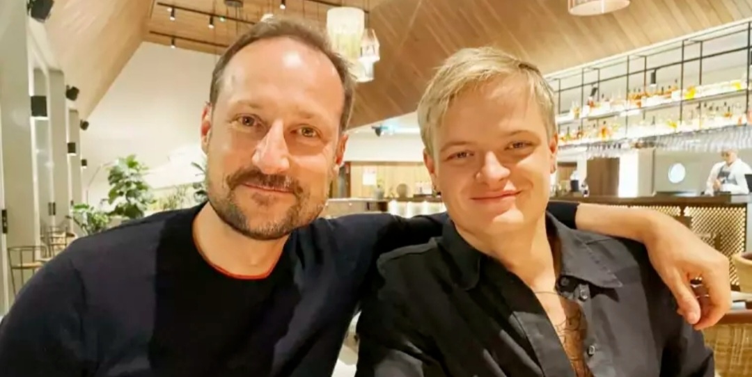 с кронпринцем Хоконом