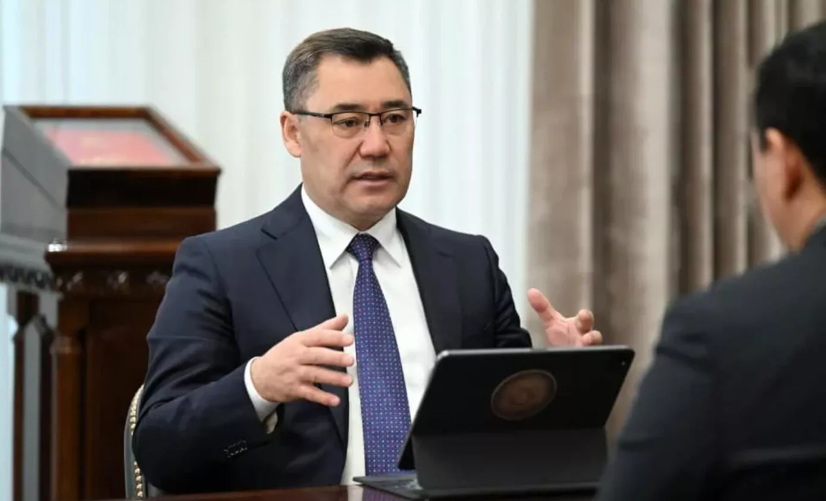 © Photo : пресс-служба президента Кыргызстана