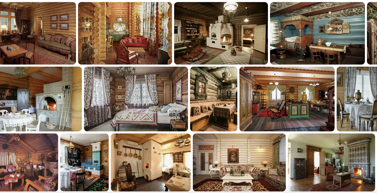 Выглядит тяжело, грузно и очень далеко от современного интерьера. Даже представить страшно, как это может выглядеть не в доме, а в квартире