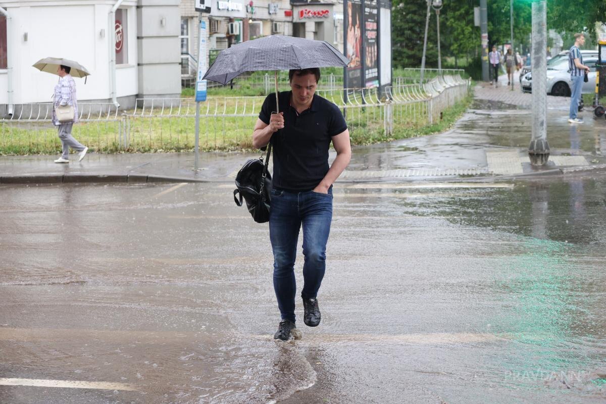    Непогода сохранится ночью 22 августа